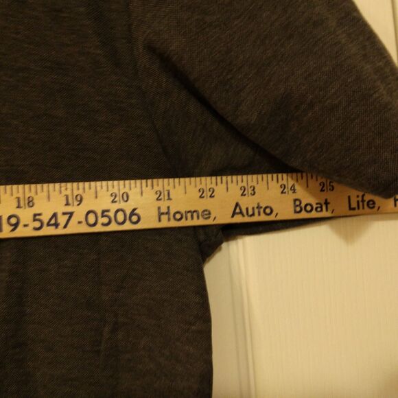 Travis Mathew golf polo shirt mens XL XLarge Gray short sleeve BUTTON collar - Picture 4 of 8